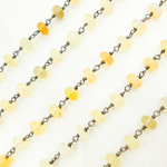Load image into Gallery viewer, Ethiopian Opal Oxidized Wire Chain. ETH8