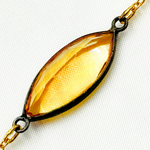 Load image into Gallery viewer, Multi Gemstone Organic Shape Connected Wire Chain. MGS7