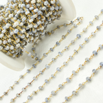 Load image into Gallery viewer, Silverite Wire Wrap Chain.