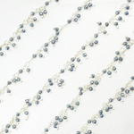 Load image into Gallery viewer, Hematite Cluster Dangle 925 Sterling Silver Wire Chain. HEM3