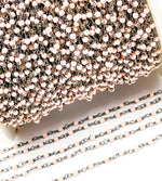 Load image into Gallery viewer, Coral Wire Wrap Chain. COR4