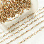 Load image into Gallery viewer, Zirconia Round Shape Connected Chain