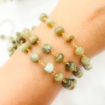 Load image into Gallery viewer, Cats Eye Gold Plated Wire Chain. CAT7