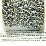 Load image into Gallery viewer, Mix Quartz Wire Wrap Chain. CQU21