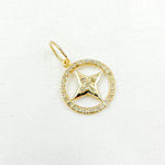 Load image into Gallery viewer, GDP522. 14K Solid Gold Diamond Star Charm