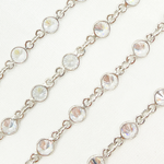 Load image into Gallery viewer, Zirconia Round Shape Connected Chains