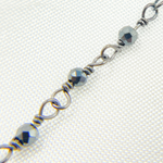 Load image into Gallery viewer, Hematite Oxidized Wire Chain. HEM1