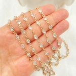 Load image into Gallery viewer, Cubic Zirconia Round Shape Chain