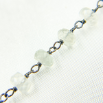 Load image into Gallery viewer, Siloni Moonstone Oxidized Wire Chain. MS60