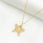 Load image into Gallery viewer, 14k Solid Gold Diamonds Butterfly Charm. GDP391