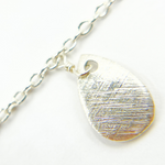 Load image into Gallery viewer, CZ48. CZ Pear Shape & Pear Curved Shape Alternate Dangle Wire Chain