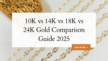 10K vs 14K vs 18K vs 24K Gold Comparison Guide 2025