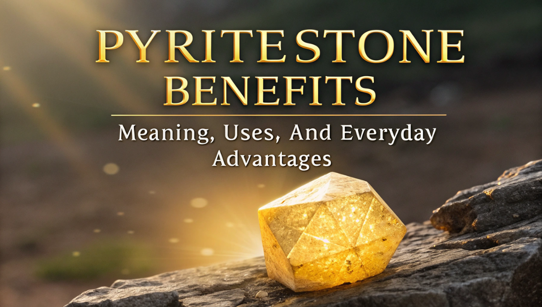 Pyrite Stone Benefits: Meaning, Uses, and Everyday Advantages