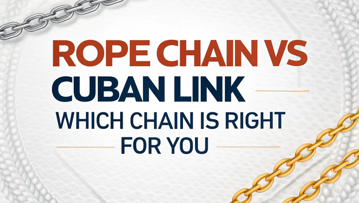 Rope Chain vs Cuban Link: Which Chain Is Right for You?