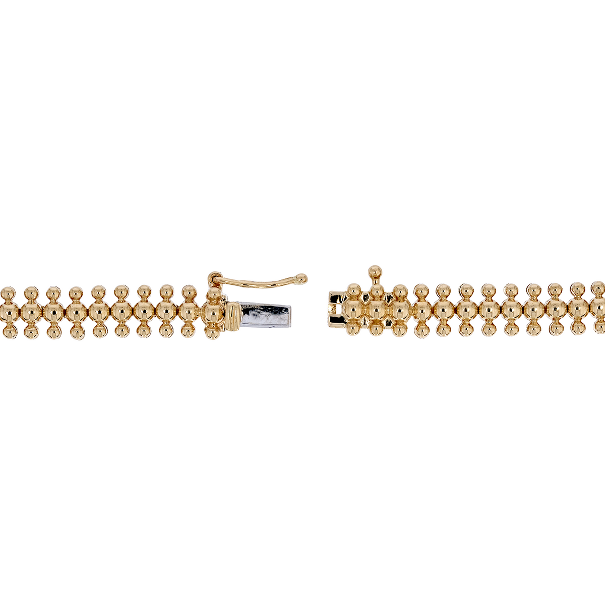 NFP72500. 14K Solid Gold Diamond and Gemstone Fancy Necklace