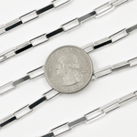 Load image into Gallery viewer, X31SS. Sterling Silver Flat Box Link Chain
