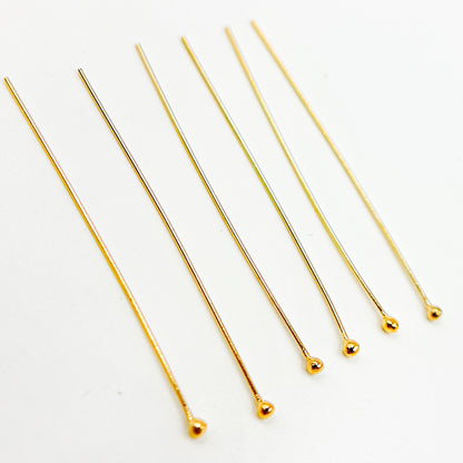 Gold-filled Ball 1.5 Inch Headpins