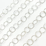 Load image into Gallery viewer, 693SS. Sterling Silver Smooth Round Link Chain
