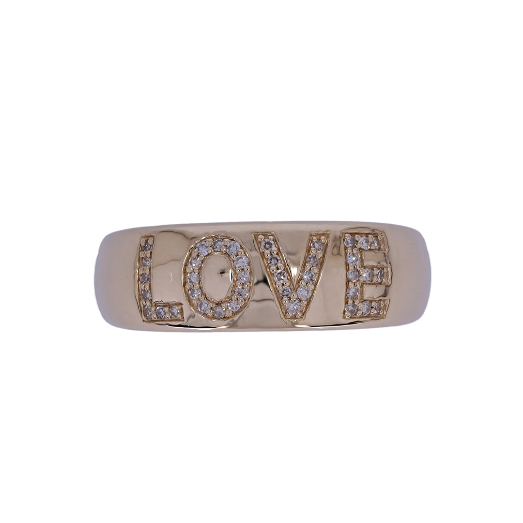 RFC19704. 14K Solid Gold Diamond Ring