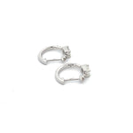 Load image into Gallery viewer, EHI56727. 14k Solid Gold Diamond Huggies
