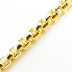 Load image into Gallery viewer, 135KV0934000. 14k Solid Yellow Gold Venetian Box Link Chain