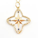 Load image into Gallery viewer, Shop Now 14K Solid Gold Star Pendant
