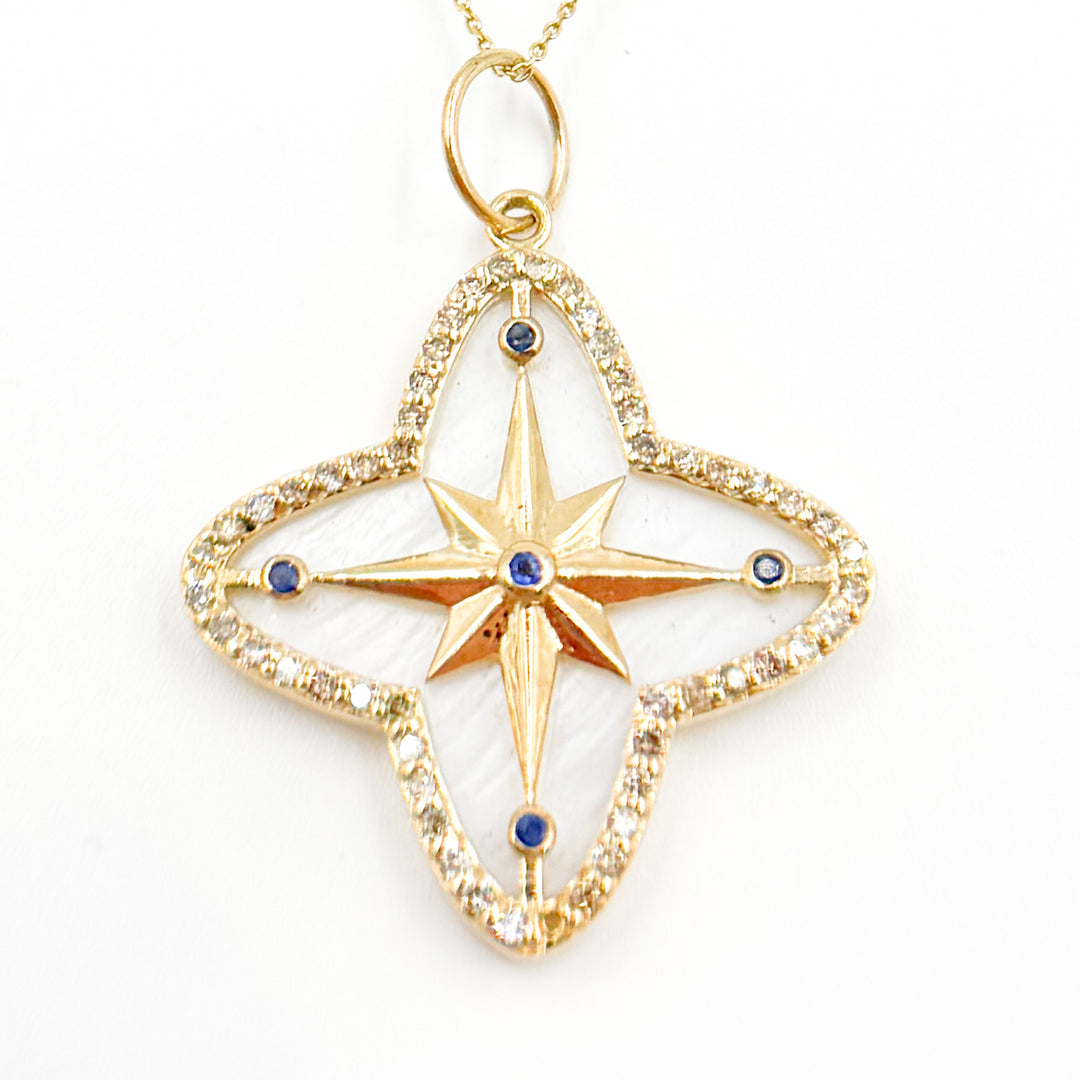 Shop Now 14K Solid Gold Star Pendant