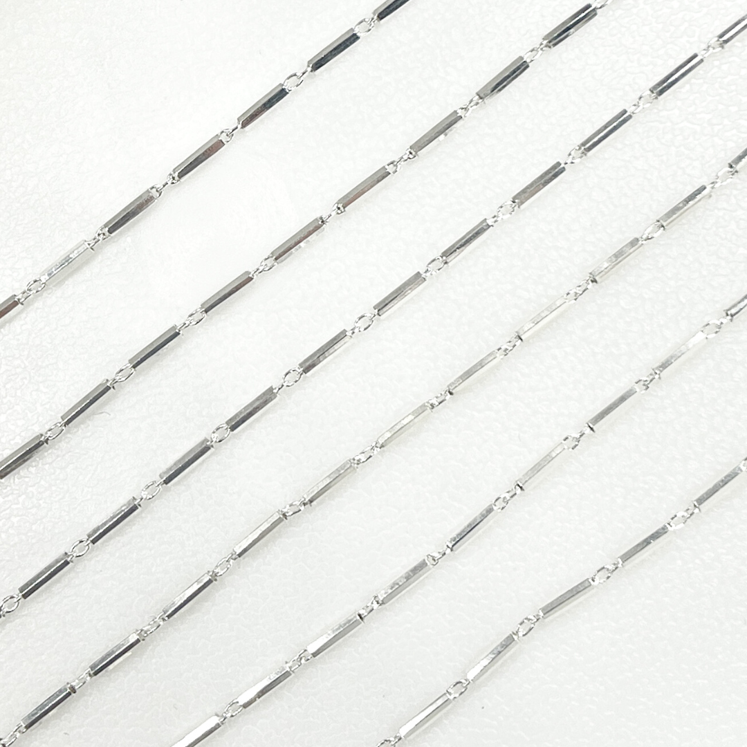 Diamond Cut Bar Link Chains