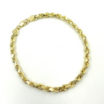 Load image into Gallery viewer, 14K29 Bracelet. 14K Solid Gold Rope Bracelet
