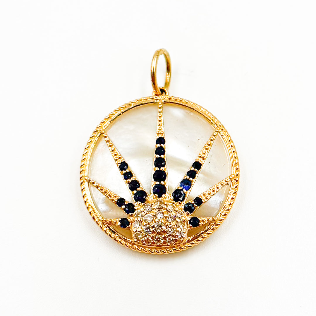 Buy 14K Gold Sun Pendants