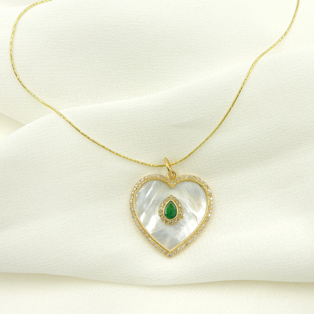 Shop Now 14K Gold Heart Pendants