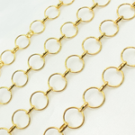 Load image into Gallery viewer, Gold Plated 925 Sterling Silver Round Links Chains
