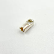ECSS. 2MM White Sterling Silver End Cap