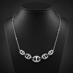Load image into Gallery viewer, NT404258. 14K Solid Gold Diamond Fancy Necklace