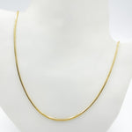 Load image into Gallery viewer, 160CCTD. 14k Solid Yellow Gold Snake Necklace