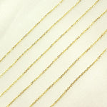 Load image into Gallery viewer, 024FFCLT5byFt. 14k Solid Yellow Gold Cable Link Chain
