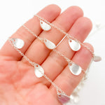 Load image into Gallery viewer, Silver Drop Wire Chain