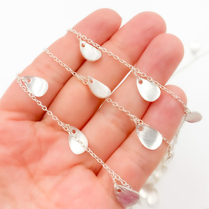 Silver Drop Wire Chain