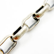 Sterling Silver Smooth Oval Chain