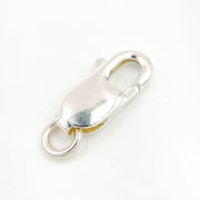 14MM White Silver Lobster Clasp