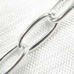 Load image into Gallery viewer, 925 Sterling Silver Oval Cable Link Chain. V14SS
