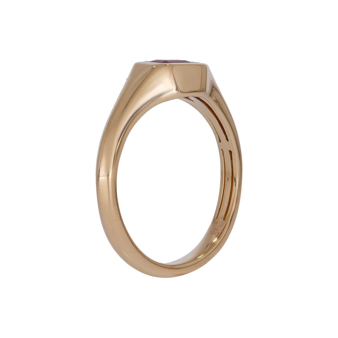 REF11478RU. 14K Solid Gold Ruby Ring
