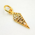 Load image into Gallery viewer, DC702. Diamond Sterling Silver Mini Arrow Head Charm
