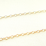 Load image into Gallery viewer, 14k Solid Yellow Gold Cable Link Necklace with Diamonds. PFF32462
