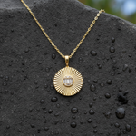Load image into Gallery viewer, PFB33147. 14K Solid Gold Diamond Necklace