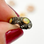 Load image into Gallery viewer, DC745. Diamond Sterling Silver Spacer Bead with Gemstone
