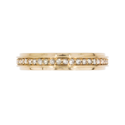 14K Solid Gold Diamond Ring.