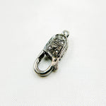 Load image into Gallery viewer, DC615. Diamond &amp; Sterling Silver Lobster Clasp
