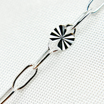 Buy Now Sterling Silver Marina and Cable Link Chain
