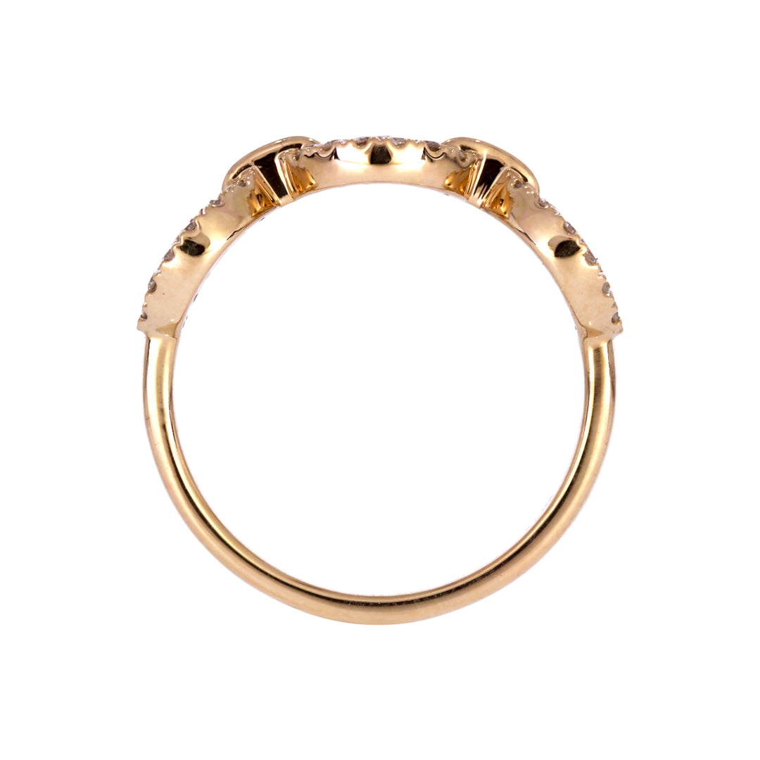 RFF19507. 14K Solid Gold Diamond Ring